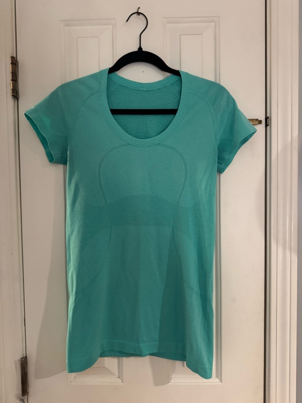 lululemon athletica Short-Sleeve Performance Tee in Aqua Teal
